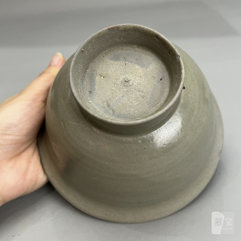 明代 青釉高足大碗 - 图15